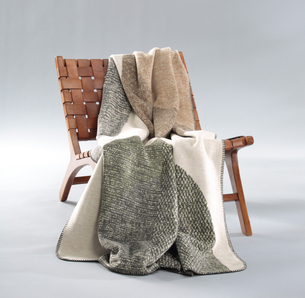 Biederlack Wohn- und Kuscheldecke 'Nordic Rock' 150 x 200 cm Natur